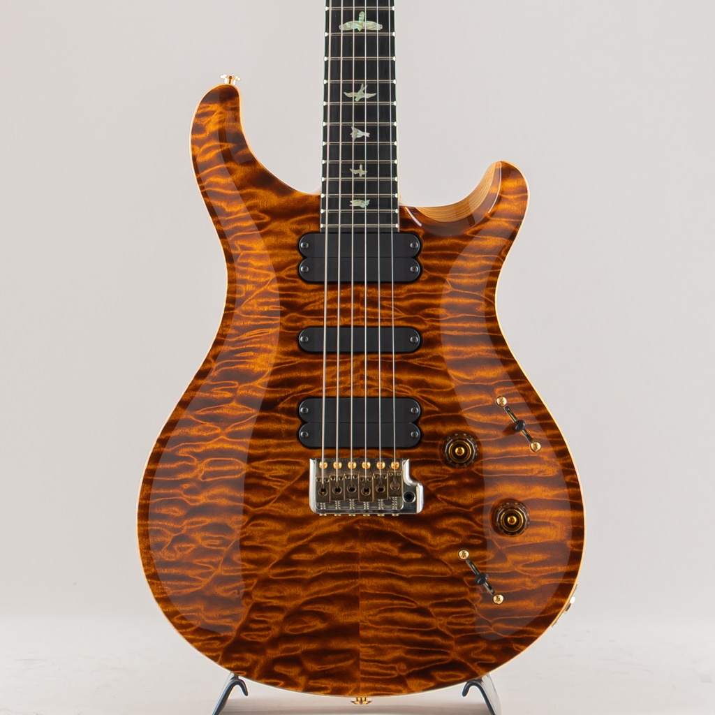 Wood Library JPN LTD 513 “PS Grade Quilted Maple” AG Flame Maple Neck / Ebony FB Yellow Tiger 2016