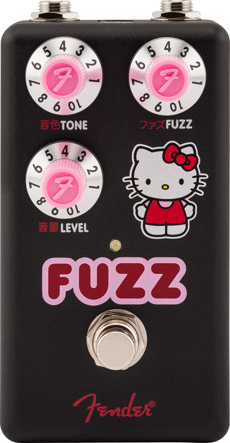 HELLO KITTY Black Fuzz Pedal