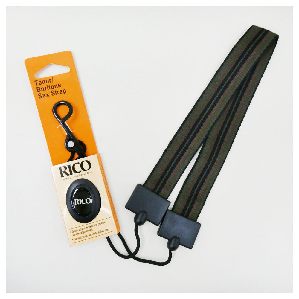 【アウトレット品・旧モデル品】 リコ RICO テナー/バリトンサックス用 ストラップ SLA08 ストライプ2 S2TS 【ポスト投函】