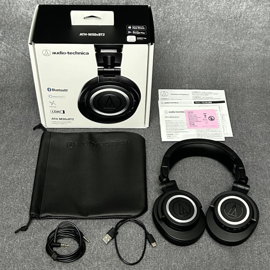 《アウトレット品》 audio-technica オーディオテクニカ ATH-M50xBT2 ワイヤレスヘッドホン