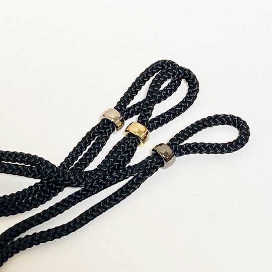 トロンボーンスライド用ストラップ 7ポジトド君 ブラック/ブラックニッケル ブラックニッケル Low Brass Center