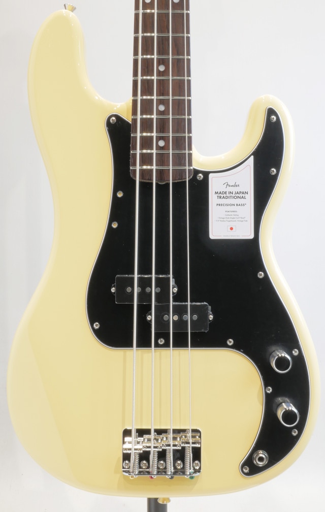 MADE IN JAPAN TRADITIONAL 70S PRECISION BASS (Vintage White) Vintage White BASS SIDE