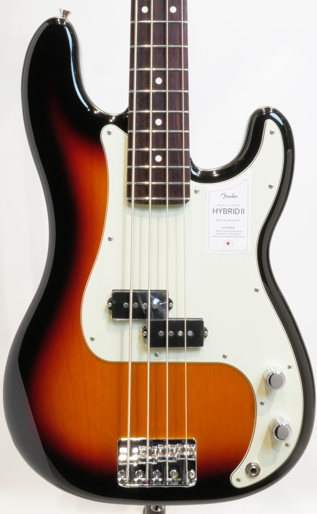 MADE IN JAPAN HYBRID II PRECISION BASS 3-Color Sunburst
