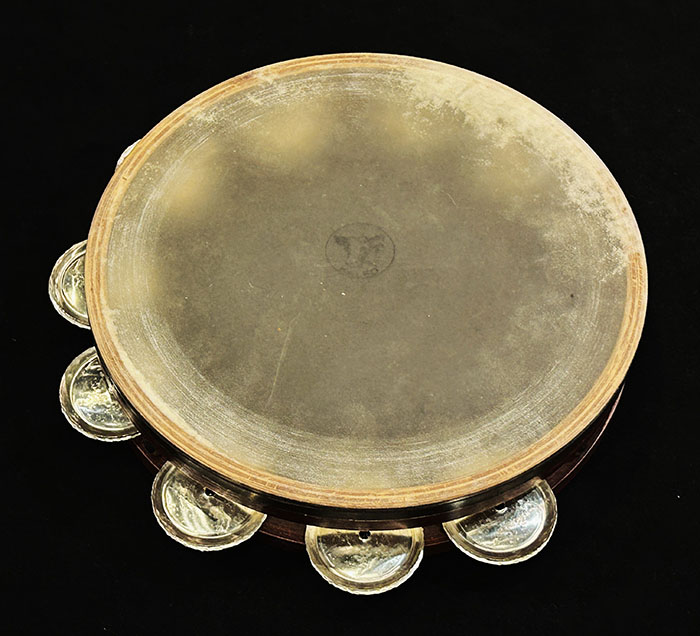 KT-019-0010-100F / 10" S-German Silver Professional Tambourine