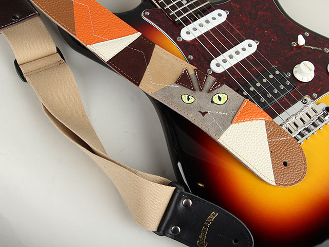 CHERIE ANNE L-Slide Strap パッチワーク キジトラねこ パッチワーク キジトラねこ 梅田店