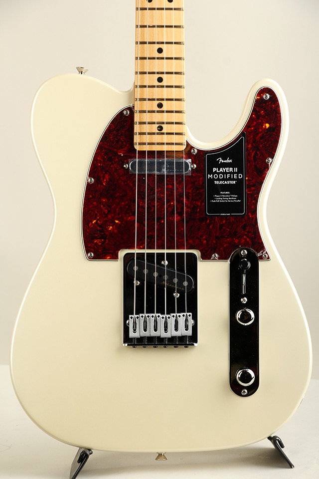 Player II Modified Telecaster MN Olympic Pearl【S/N MX25014829】