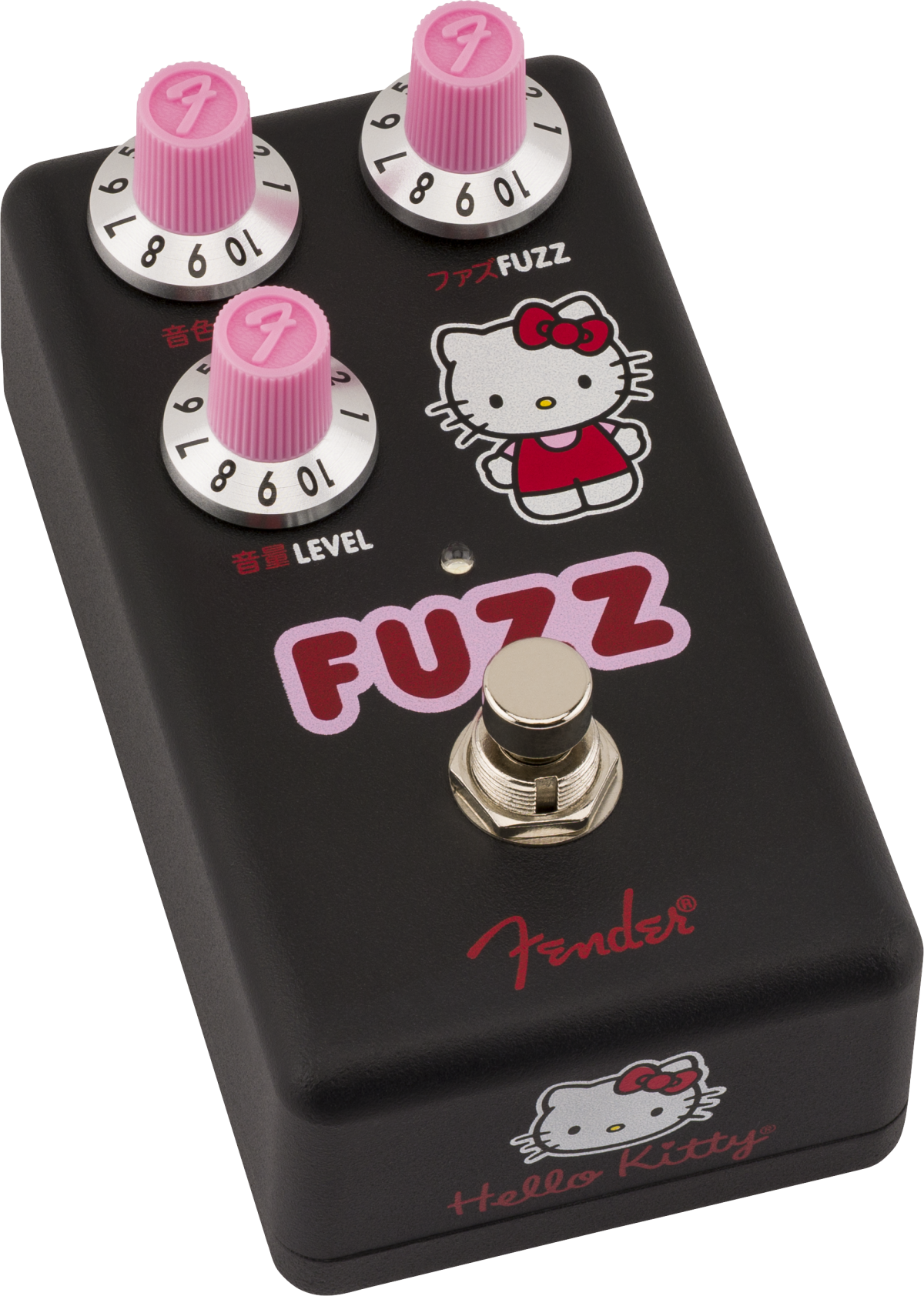 Fender x Hello Kitty Black Fuzz Pedal