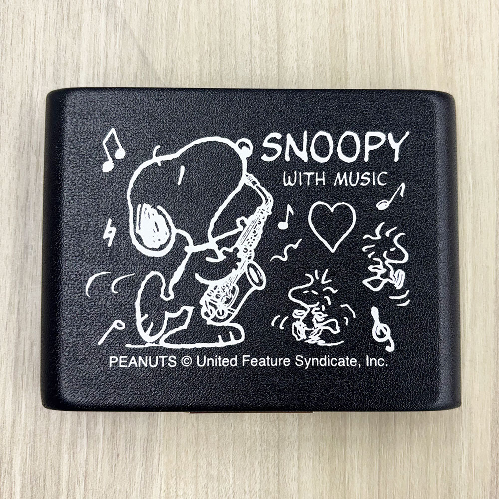 スヌーピー リードケース アルトサクソフォン用 ブラック ブラック Wind Forest