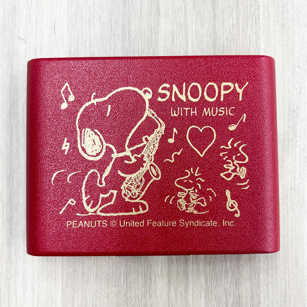 スヌーピー リードケース アルトサクソフォン用 レッド レッド Wind Forest