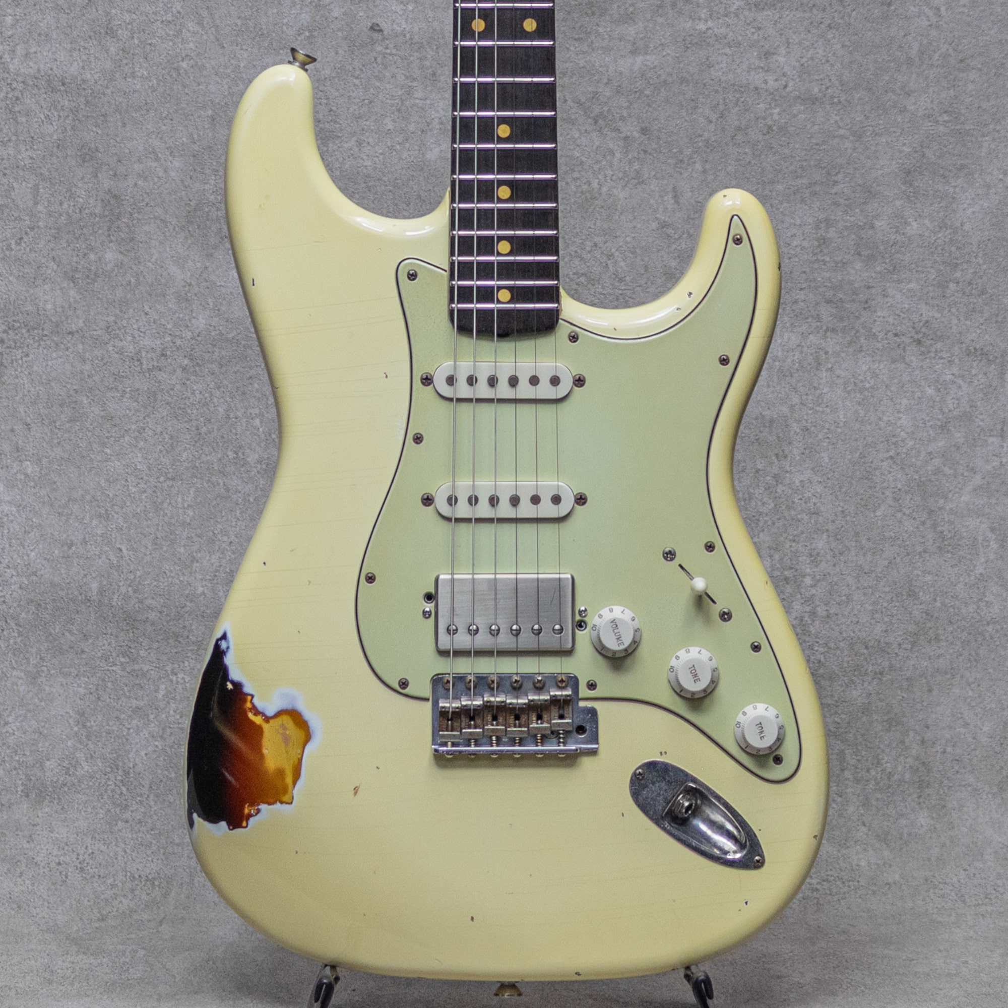60's ST type Olympic White on 3Tone Sunburst / 2019