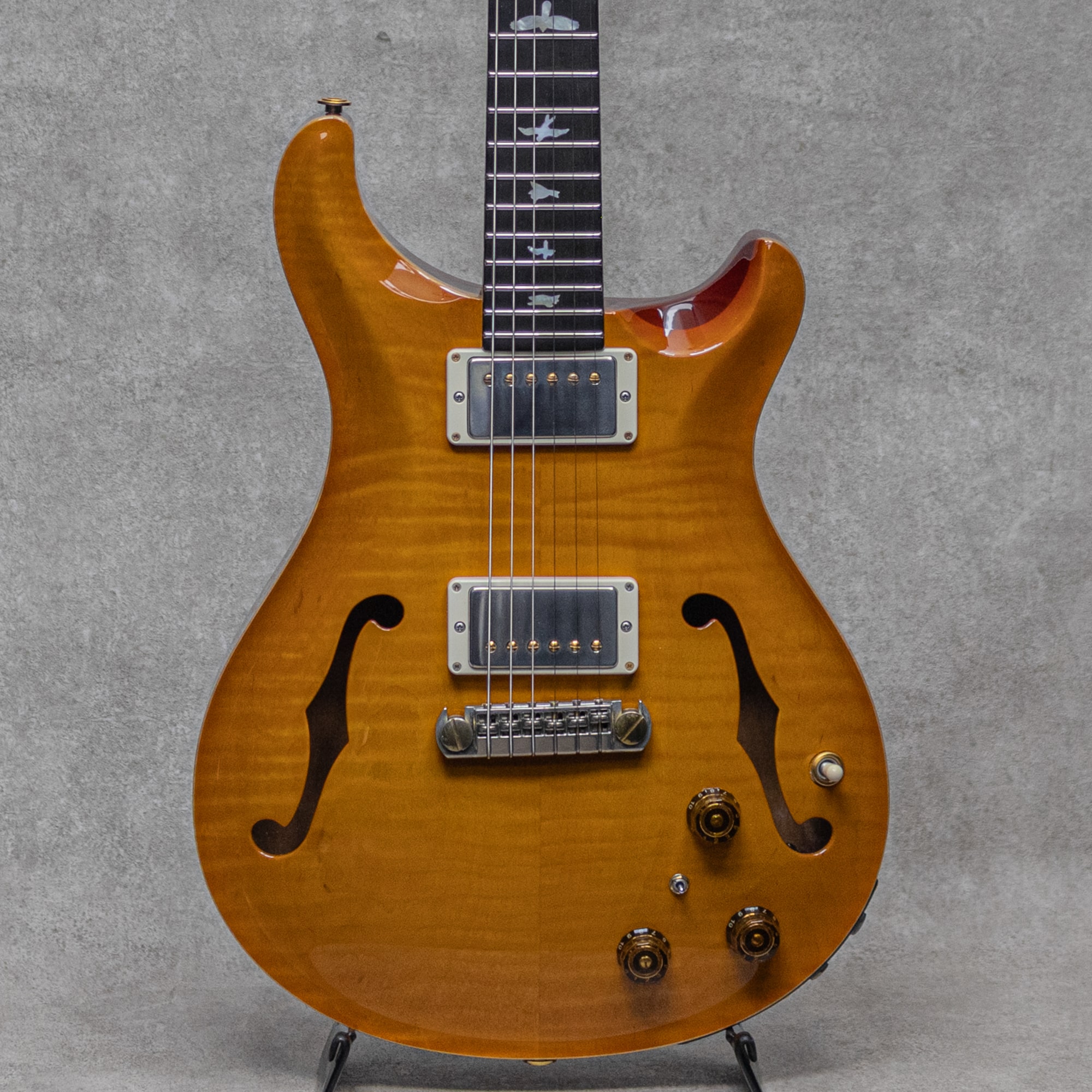 Wood Library Hollowbody I Piezo Rosewood Neck African Blackwood FB McCarty Sunburst / 2018