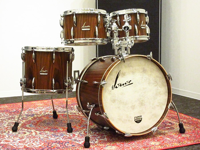 Vintage Series VT320 WM Rosewood Semi Gloss 4pc Set 20" 10" 12" 14" タムホルダー付き