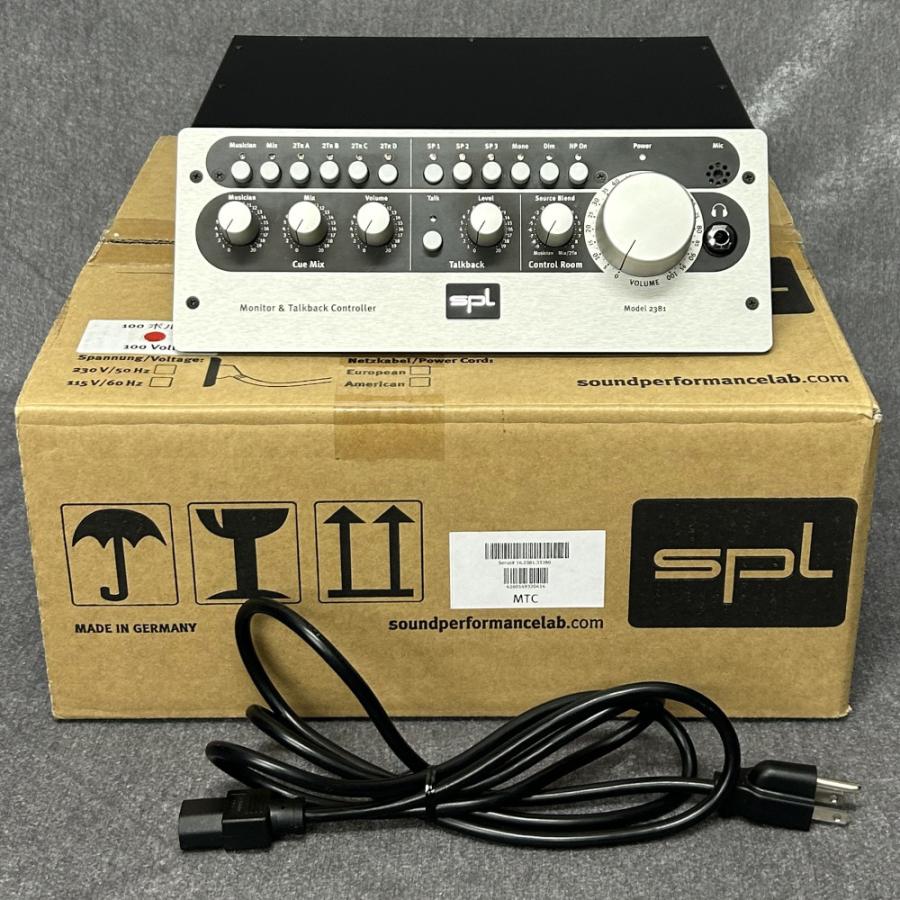 《中古品》 SPL (Sound Performance Lab) Model 2381 MTC モニター & トークバック コントローラー