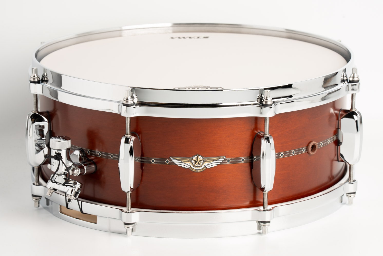TMS1455S SAB Star Maple Snare / Satin Antique Brown