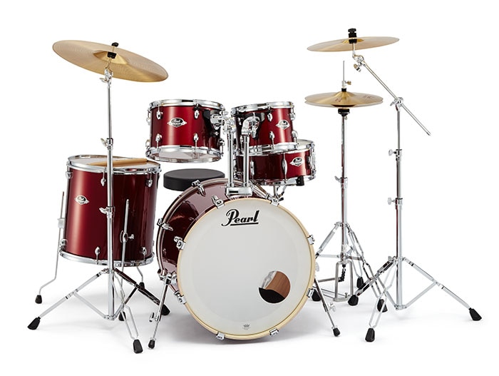 【送料無料】EXX725S/CN EXPORT SERIES #760 バーガンディ シンバル付きセット (スタンダードサイズ)