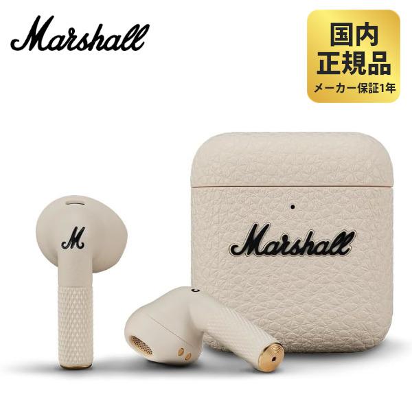 Marshall マーシャル Minor4 Cream ホワイト ワイヤレスイヤホン bluetooth マイナー