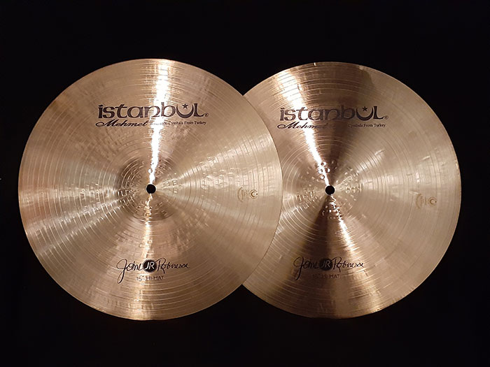 【イベント展示チョイキズ特価品35%OFF】John "JR" Robinson Signature 15" Hi hats 1221g,1625g