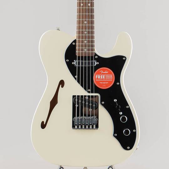 Affinity Series Telecaster Thinline LRL/Olympic White