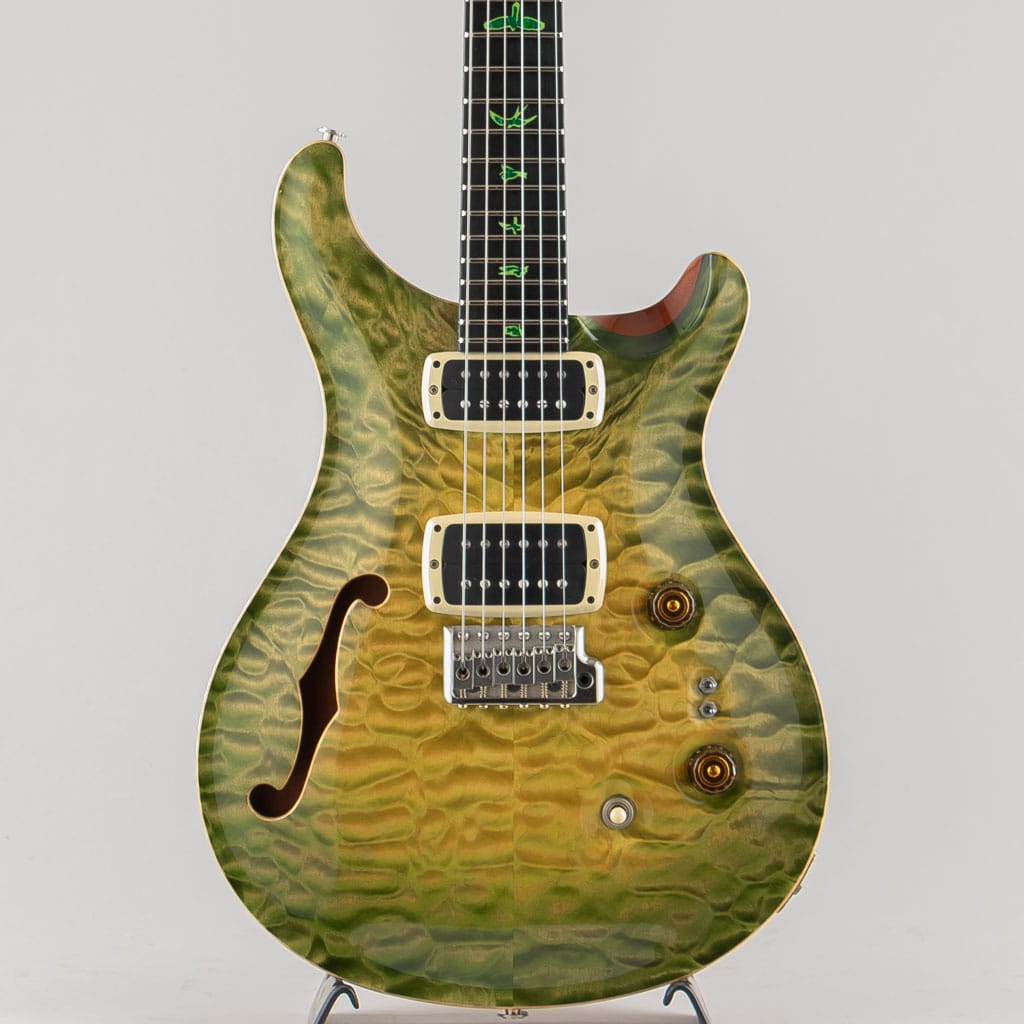 Private Stock #3656 Custom24”Signature Hollow” Jade Glow【Winter Namm 2012展示モデル】