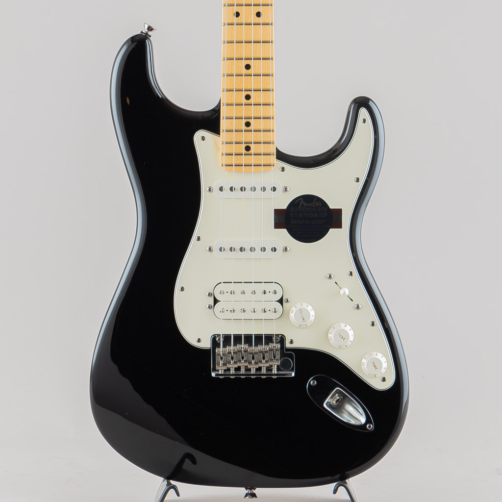 American Standard Stratocaster HSS Black 2008