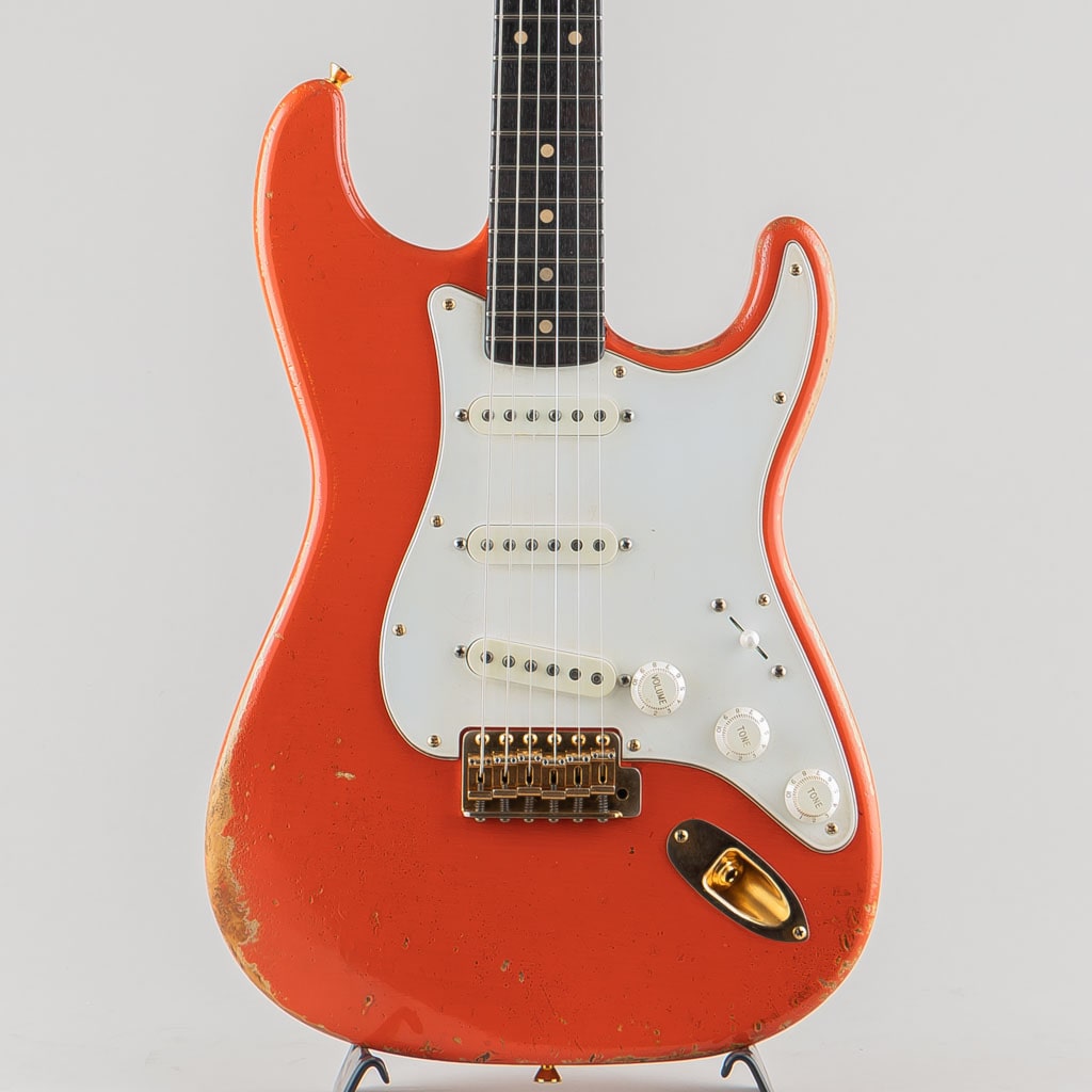 Early 60's Contour Body Fiesta Red #44107 Heavy Aging Medium "C" neck Alder Body 2025