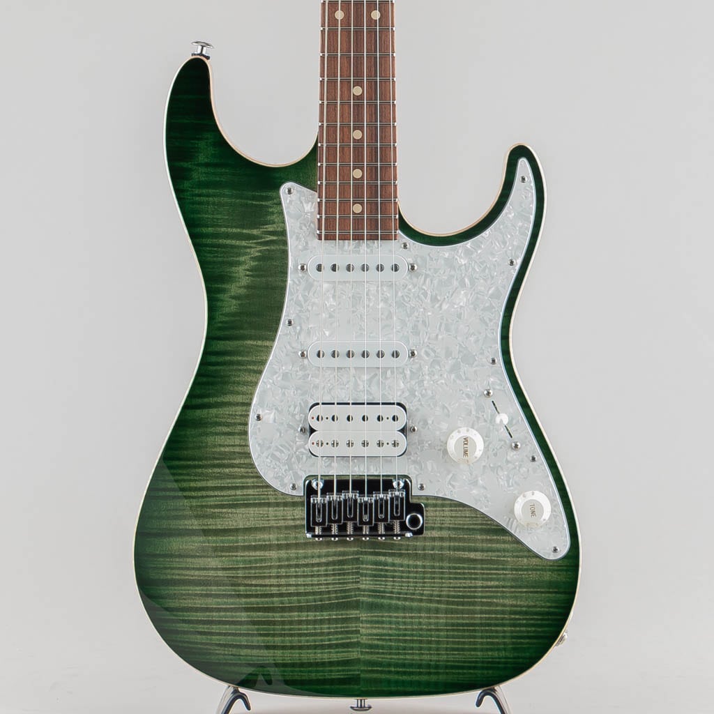 JE-Line Standard Plus / Faded Trans Green Burst