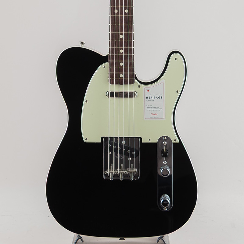 Made in Japan Heritage 60s Telecaster Custom/Black/Rosewood Fingerboard