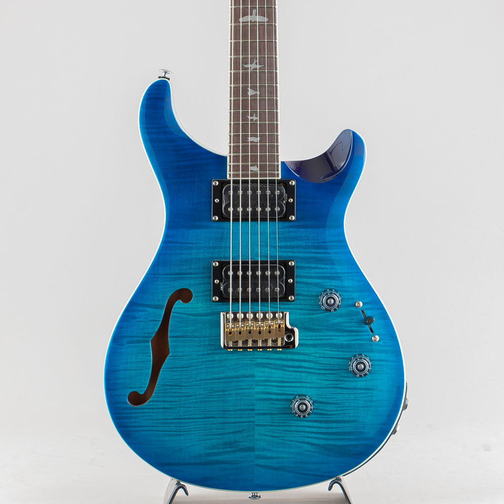 SE Custom 24 Semi-Hollow Piezo Lake Blue