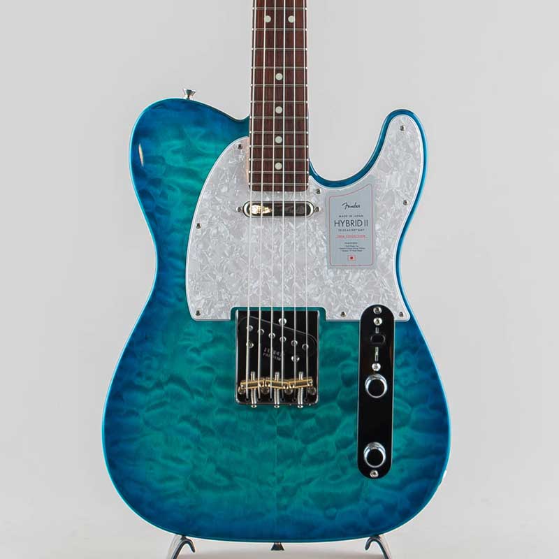 2024 Collection Made in Japan Hybrid II Telecaster/Quilt Aquamarine/R