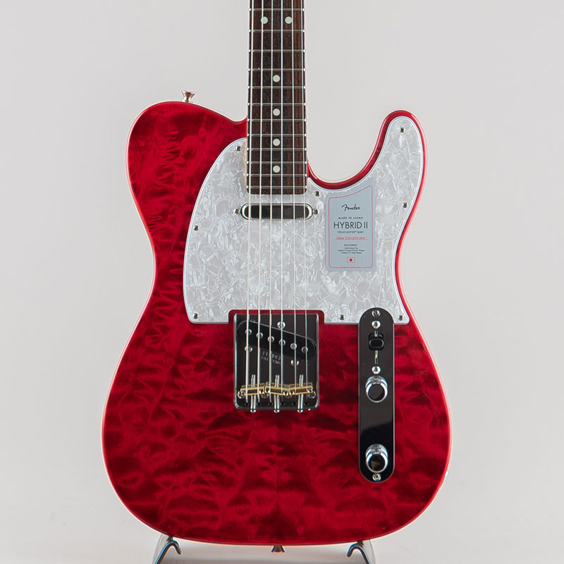 2024 Collection Made in Japan Hybrid II Telecaster/Quilt Red Beryl/R