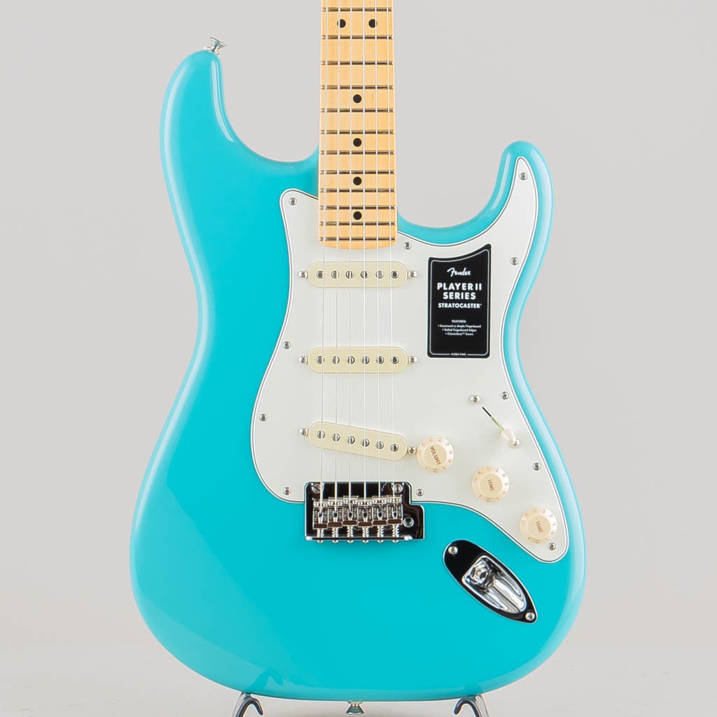 Player II Stratocaster/Aquatone Blue/M