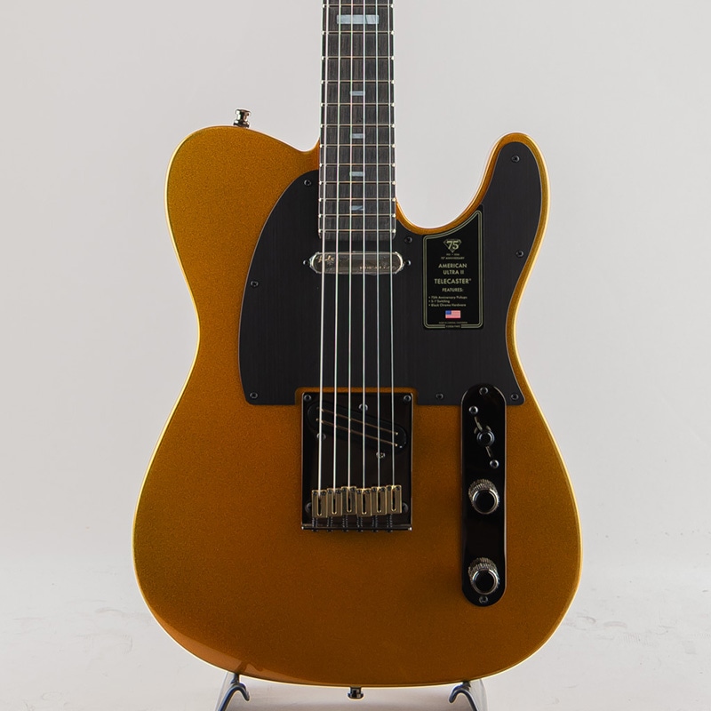75th Anniversary American Ultra II Telecaster/Liquid Gold/Ebony Fingerboard