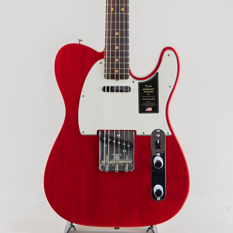 American Vintage II 1963 Telecaster/Crimson Red Transparent/R