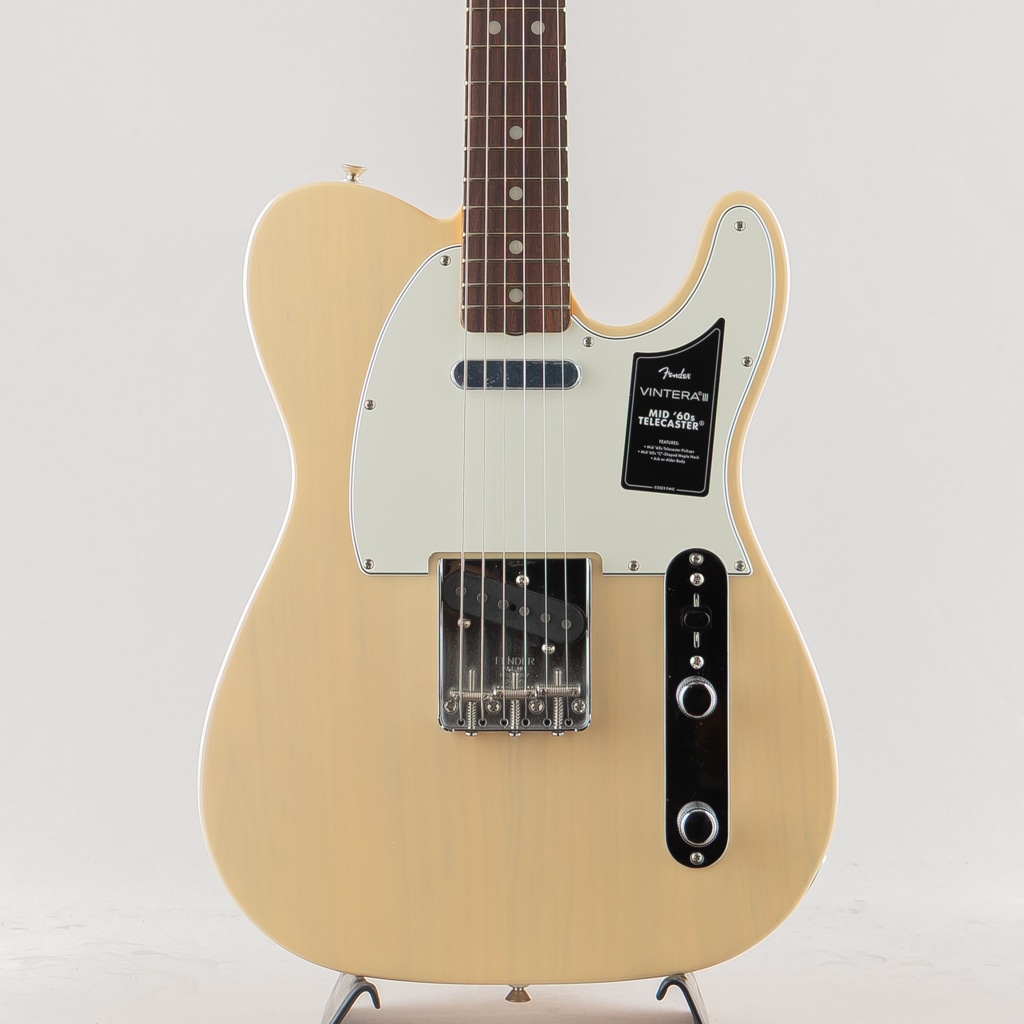 Vintera III Mid '60s Telecaster/Vintage Blonde/Rosewood Fingerboard