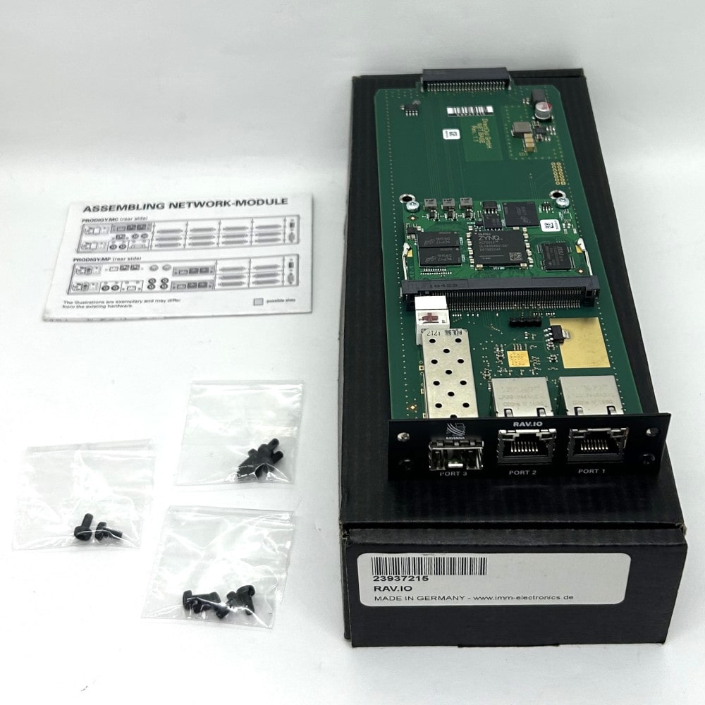 《中古品》DirectOut RAVENNA SMPTE 2110 RAV.IO DirectOut TECHNOLOGIES 【動作確認済】