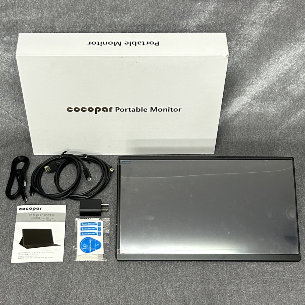 《中古品》 モバイルモニター モバイルディスプレイ 15.6インチ cocoparスイッチ用モニター 非光沢IPSパネル zg-156zxb