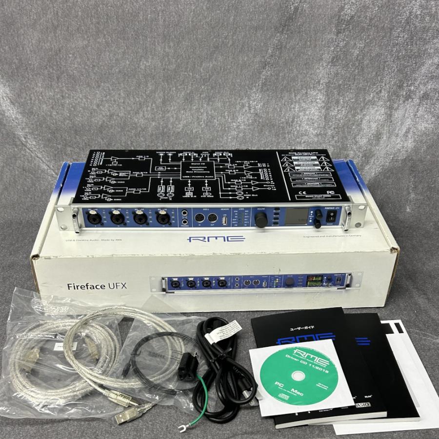 《中古品》RME オーディオインターフェイス Fireface UFX 30イン/30アウト 192kHz対応