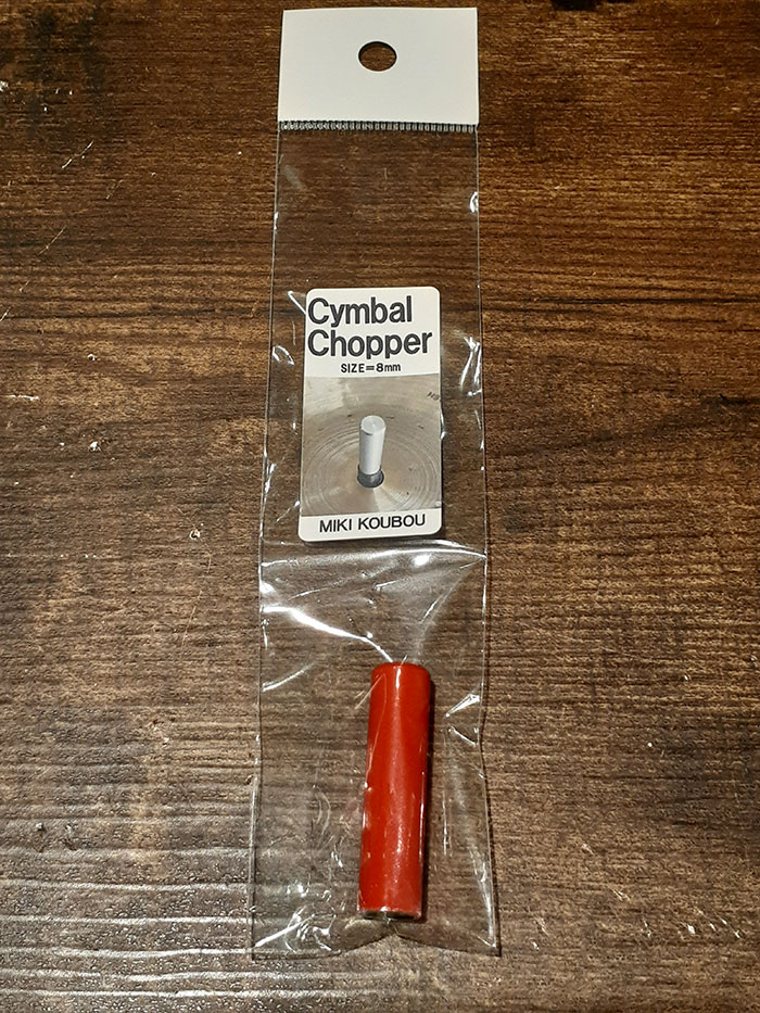 Cymbal Chopper Red（8mm径size）