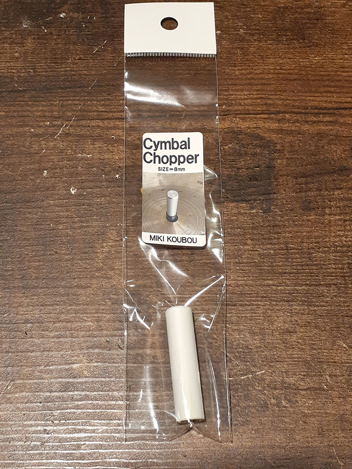 Cymbal Chopper White（8mm径size）