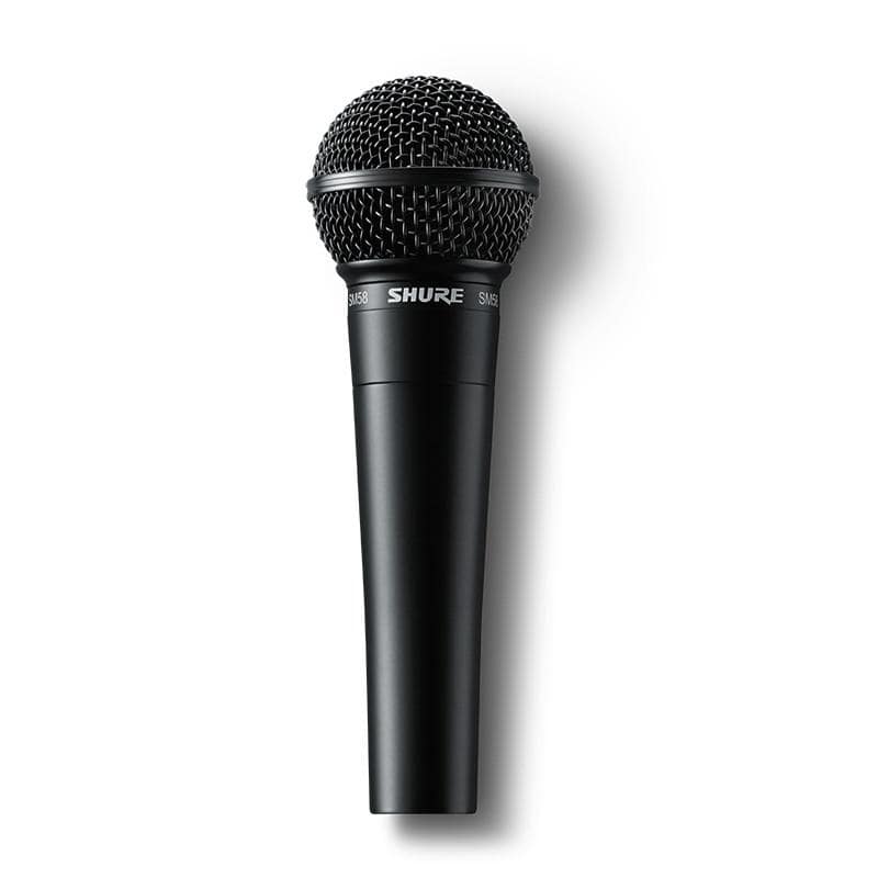 《在庫あり 即納可能》ダイナミックマイク スイッチ無し SHURE シュアー SM58-BLK SM58スペシャル・ブラック・エディション【国内正規品 2年保証】