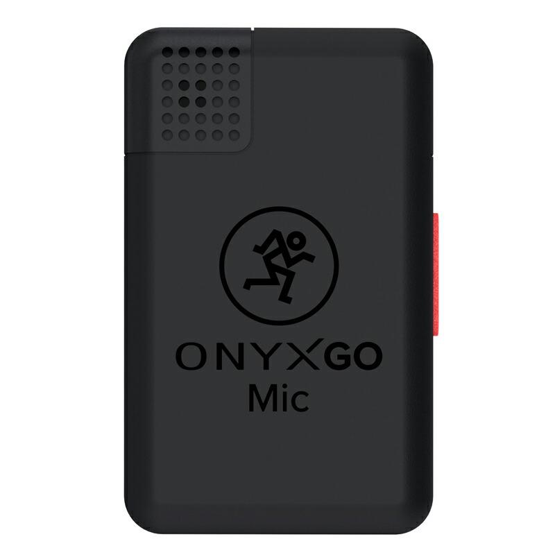 MACKIE マッキー OnyxGO Mic クリップオン ワイヤレス クマイク 簡単にアプリでスマートフォンに録音可能