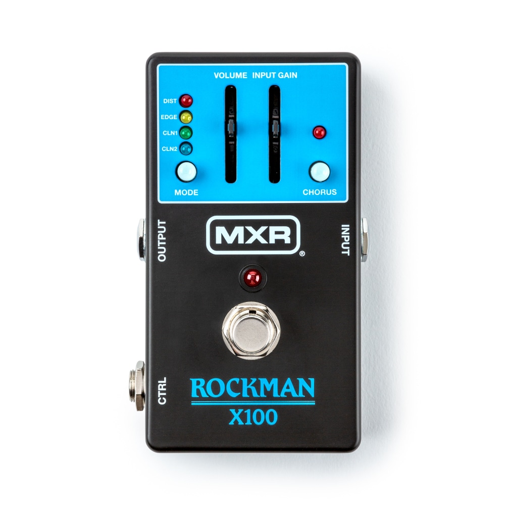 《ご予約受付中》 MXR MX100 ROCKMAN X100  ANALOG TONE PROCESSOR ※2月1日発売予定