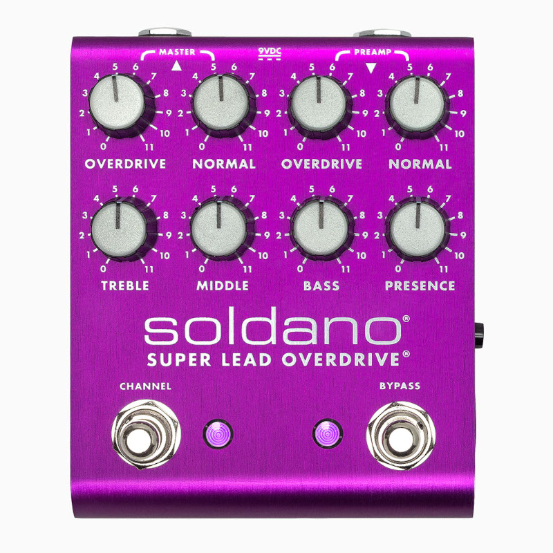 Soldano ソルダーノ SLO PLUS Pedal Purple 【数量限定カラー】