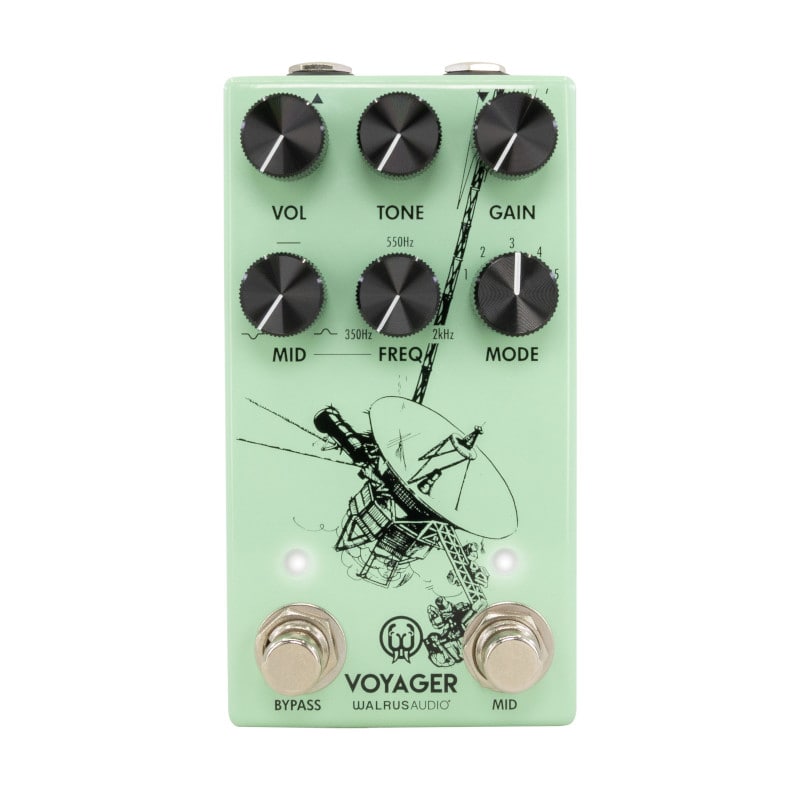 WALRUS AUDIO  Voyager Preamp / Overdrive MKII （Seafoam Green）