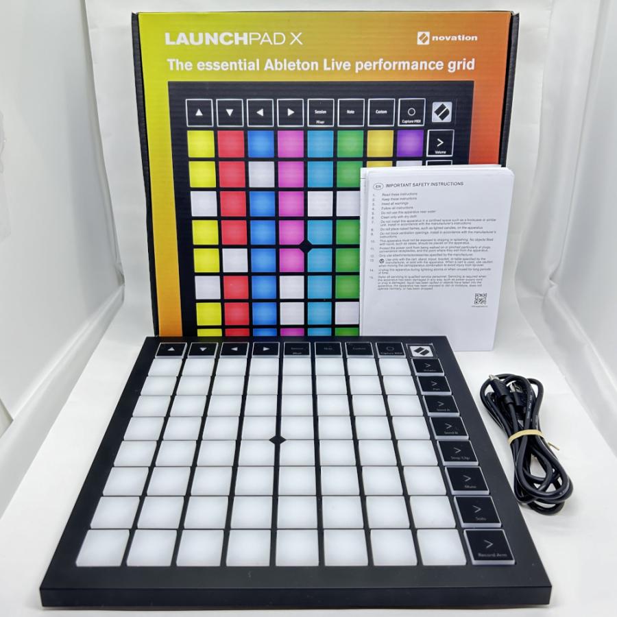 《アウトレット品》 NOVATION ノベーション Launchpad X MIDIパッドコントローラ Ableton Live 対応 ランチパッド