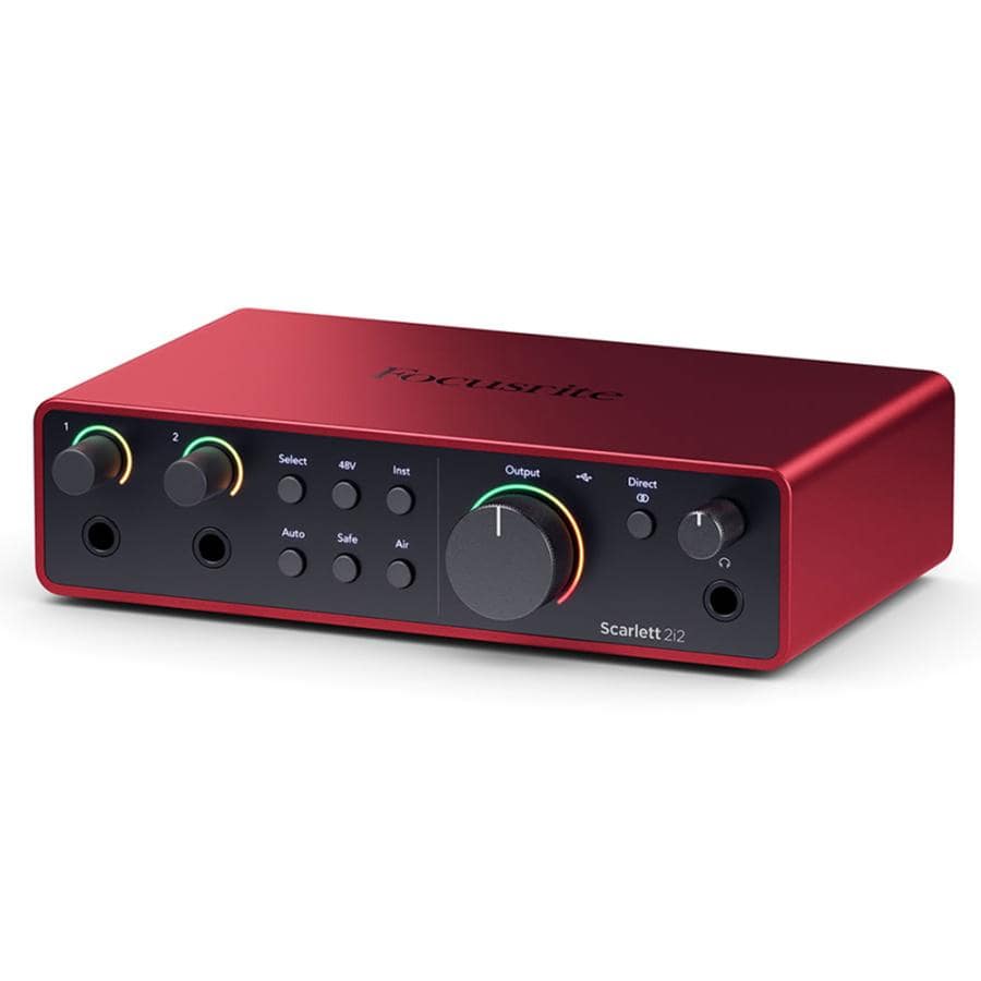 Focusrite オーディオ インターフェイス Scarlett 2i2 4th Gen フォーカスライト DTM