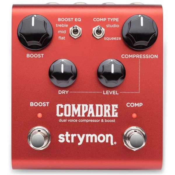 Strymon COMPADRE  dual voice compressor & boost