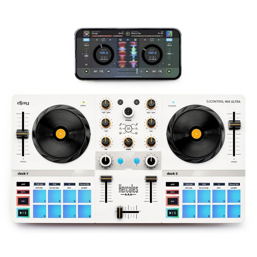 HERCULES DJコントローラー DJControl Mix Ultra 《Apple Music ストリーミング対応》 ハーキュリース