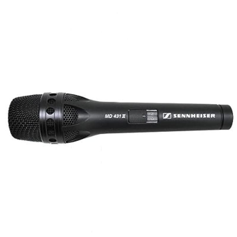 SENNHEISER ゼンハイザー MD431II スーパーカーディオイド型 超指向性 ダイナミックマイク ロホン 《国内正規品》