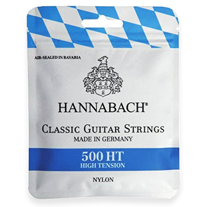 HANNABACH 500 / ハイテンション ハナバッハ クラシックギター用弦セット 【ネコポス】
